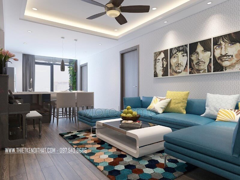 Trọn bộ 22+ mẫu thiết kế nội thất chung cư đẹp được ưa chuộng tại MoreHome