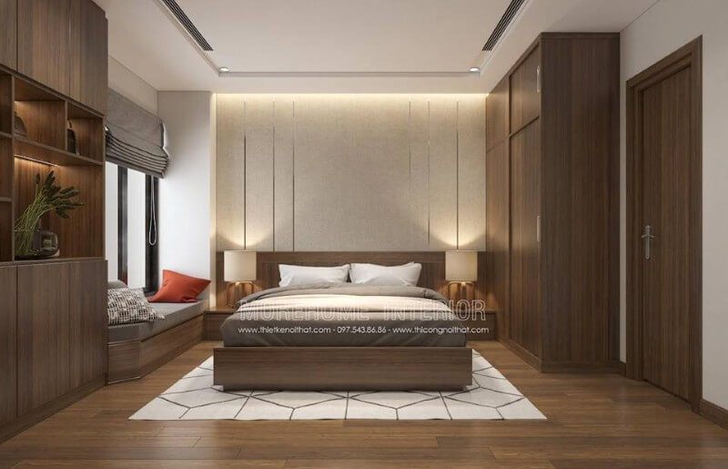  25 Hình ảnh phòng ngủ sử dụng gỗ công nghiệp đẹp, thời thượng cho thiết kế nội thất căn hộ| MoreHome